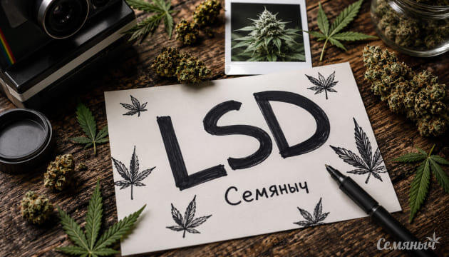 Гроурепорт сорта LSD fem от сидбанка Семяныч