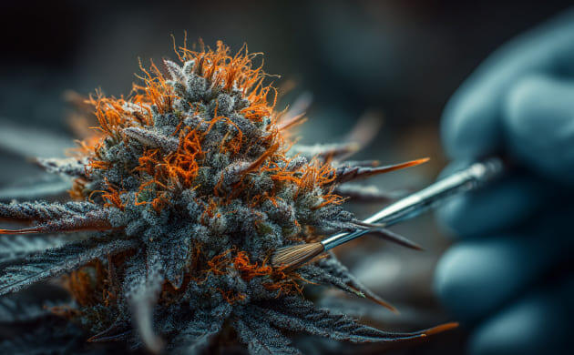 Натуральный каннабиноид ТГКв в конопле