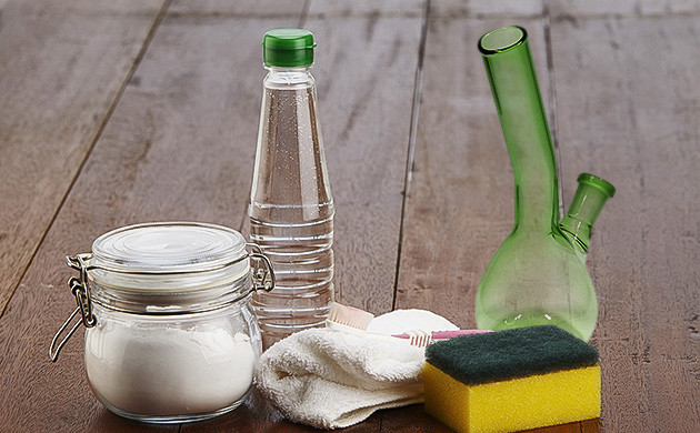 Чистка бонга уксусом и пищевой содой