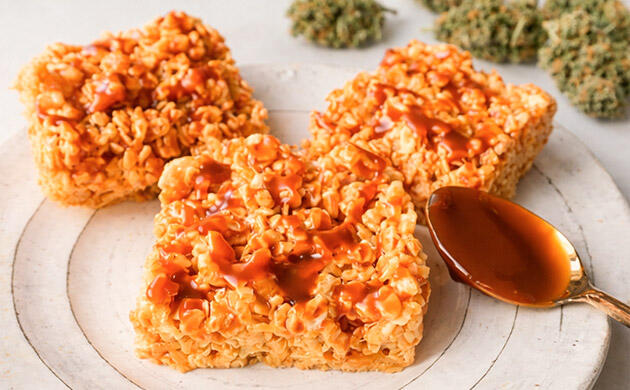 Эффекты от криспи с каннабисом и соусом из соленой карамели