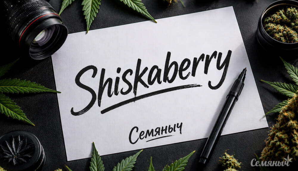 Гроурепорт сорта конопли Shiskaberry fem от Семяныча