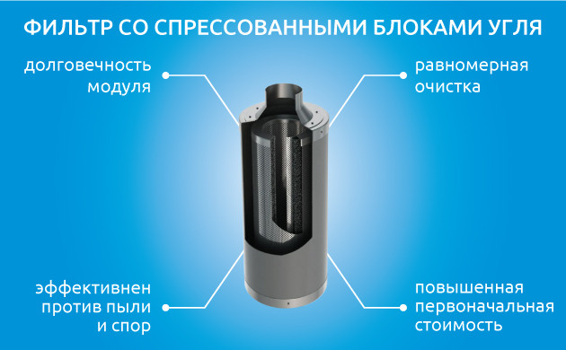 Особенности блочных угольных фильтров и их преимущества Как блочные фильтры обеспечивают качественную очистку воздуха в гроубоксах