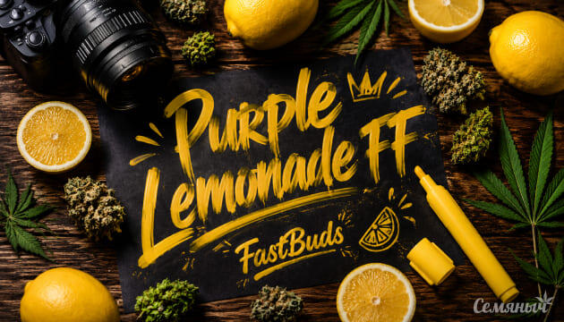Гроурепорт сорта Purple Lemonade FF от FastBuds