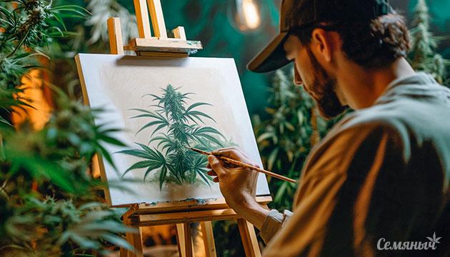 Влияние каннабиса на творческое мышление и вдохновение