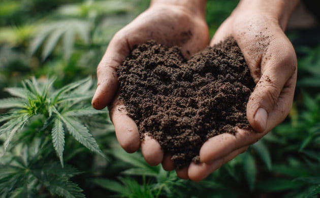 Конопля улучшает структуру почвы и насыщает её влагой
