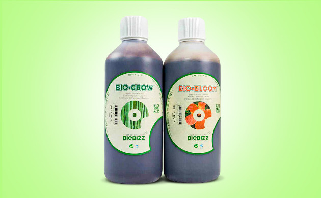 Комплект удобрений Bio Grow+Bio Bloom Органические удобрения Bio Grow и Bio Bloom