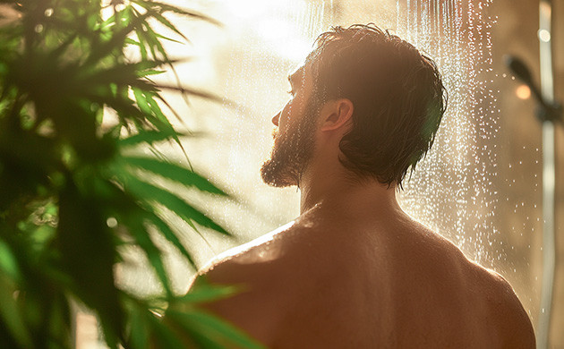 Горячая ванна под марихуаной