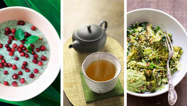 Блюда с семенами конопли Чай и салат с семенами конопли