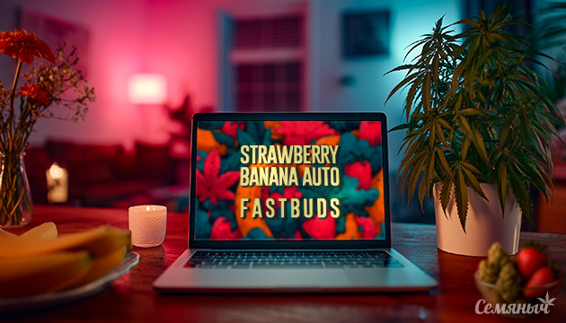 Выращивание сорта марихуаны Strawberry Banana Auto от FastBuds Гроурепорт сорта Strawberry Banana Auto от FastBuds