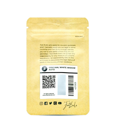 Семена сорта Original Auto White Widow fem (FastBuds)