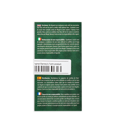 Семена сорта Dr. Grinspoon fem