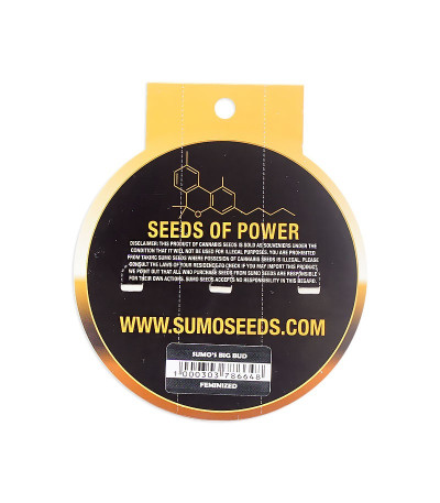 Семена сорта Sumo's Big Bud fem (Sumo Seeds)