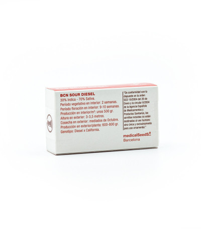 Семена сорта Bcn Sour Diesel fem