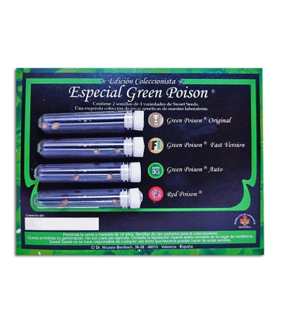 Микс семян конопли Especial Green Poison fem (Sweet Seeds)